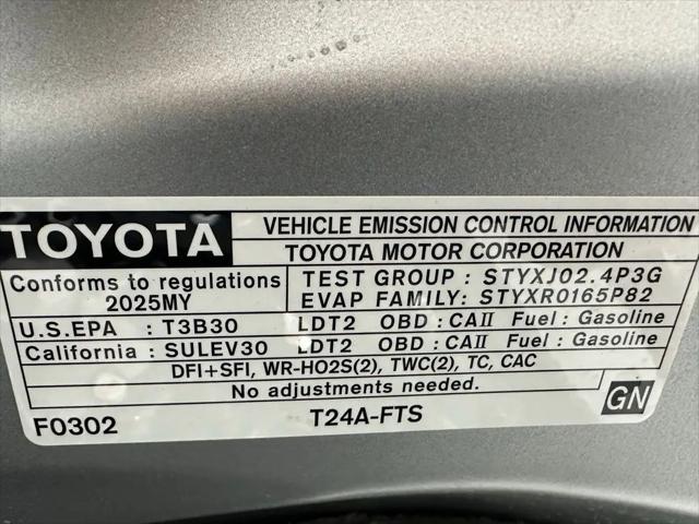 2025 Toyota Highlander XLE