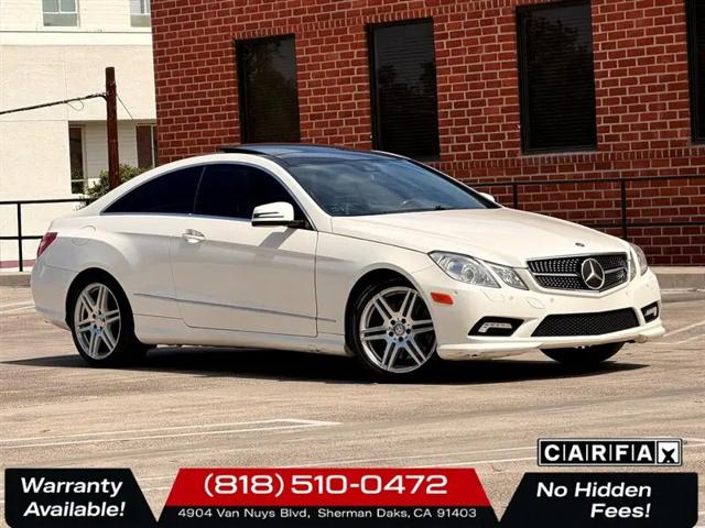 2010 Mercedes-Benz E-CLASS E 550 E 550 for sale in Sherman Oaks, CA