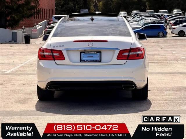 2010 Mercedes-Benz E-CLASS E 550 E 550