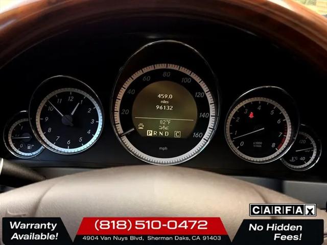 2010 Mercedes-Benz E-CLASS E 550 E 550