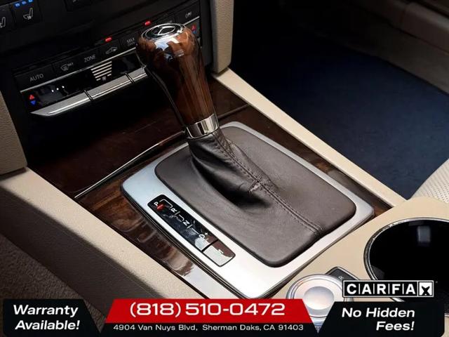 2010 Mercedes-Benz E-CLASS E 550 E 550