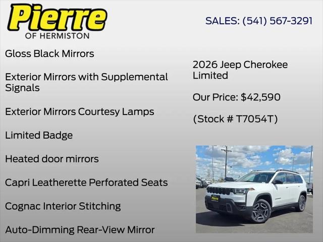 2026 Jeep Cherokee Limited 4x4