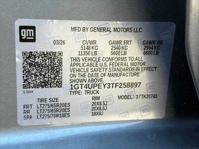 2026 GMC Sierra 2500HD Crew Cab, Standard Bed, AT4, 4WD