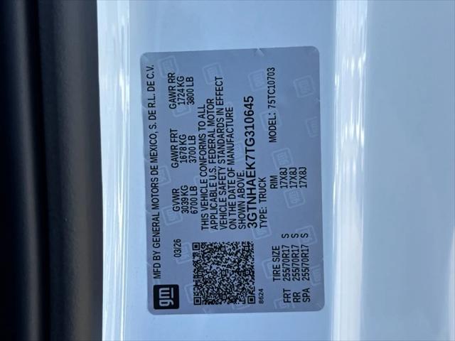 2026 GMC Sierra 1500 Regular Cab, Standard Bed, Pro, RWD