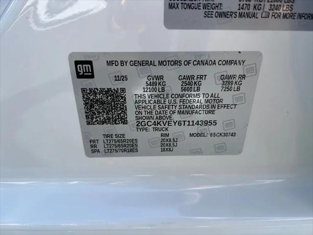 2026 Chevrolet Silverado 3500HD Crew Cab, Standard Bed, High Country, 4WD