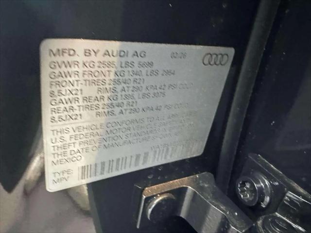 2026 Audi SQ5 Sportback Premium Plus TFSI quattro S tronic