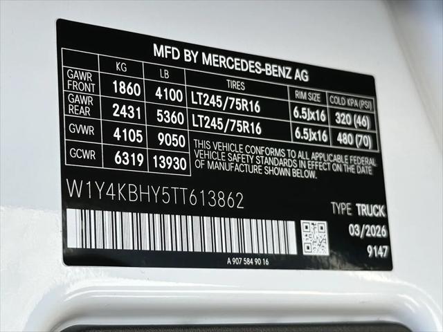 2026 Mercedes-Benz Sprinter 2500 Standard Roof 4-Cyl Diesel