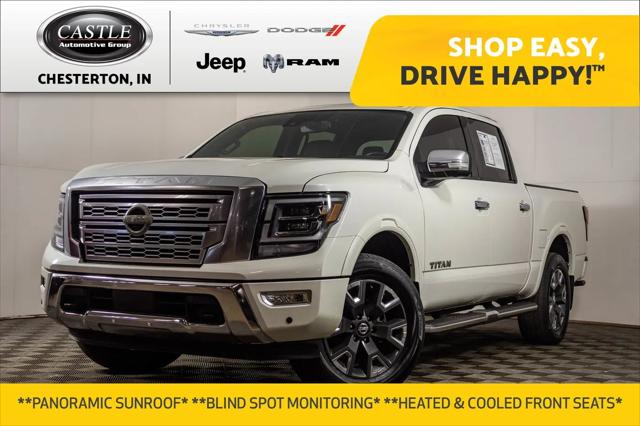 2021 Nissan Titan Crew Cab Platinum Reserve 4x4 for sale in Chesterton, IN