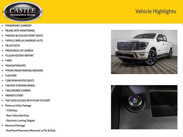 2021 Nissan Titan Crew Cab Platinum Reserve 4x4
