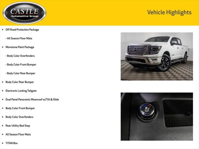 2021 Nissan Titan Crew Cab Platinum Reserve 4x4