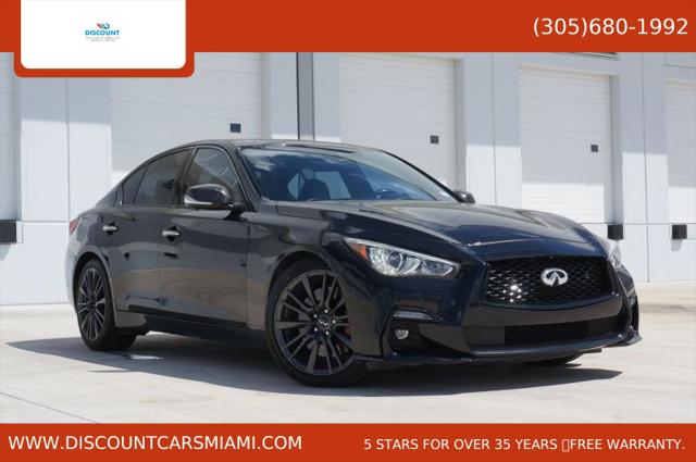 2021 INFINITI Q50 RED SPORT 400 for sale in Opa Locka, FL