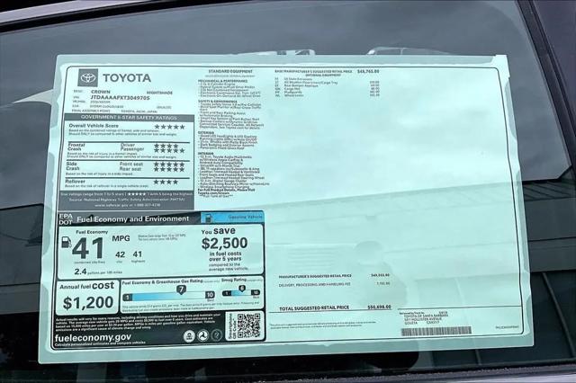 2026 Toyota Crown Nightshade