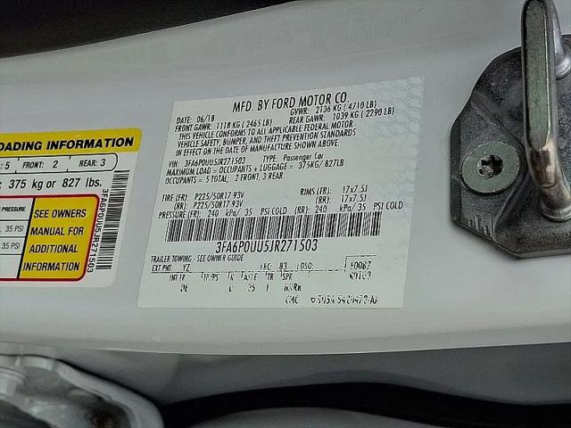 2018 Ford Fusion Hybrid S