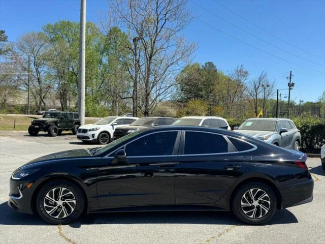 2023 Hyundai Sonata Hybrid Blue