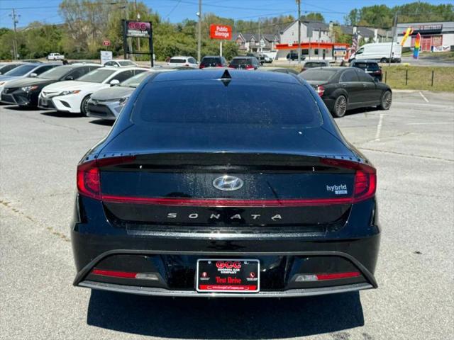 2023 Hyundai Sonata Hybrid Blue