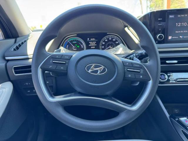 2023 Hyundai Sonata Hybrid Blue