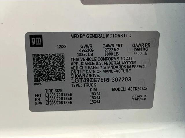 2024 GMC Sierra 2500HD 4WD Crew Cab Standard Bed AT4X