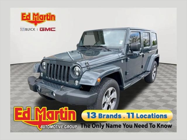 2017 Jeep Wrangler Unlimited Sahara for sale in Carmel, IN