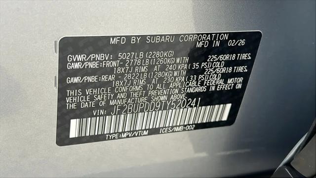 2026 Subaru Outback Limited