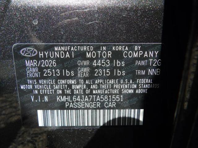 2026 Hyundai Sonata SEL Sport