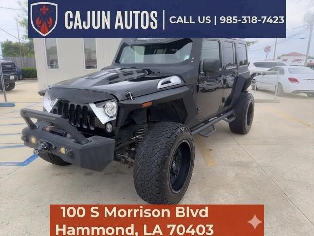 2018 Jeep Wrangler JK Unlimited Sahara 4x4 for sale in Jennings, LA