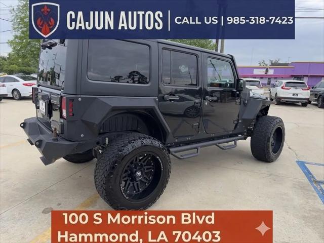 2018 Jeep Wrangler JK Unlimited Sahara 4x4
