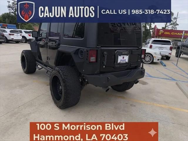 2018 Jeep Wrangler JK Unlimited Sahara 4x4