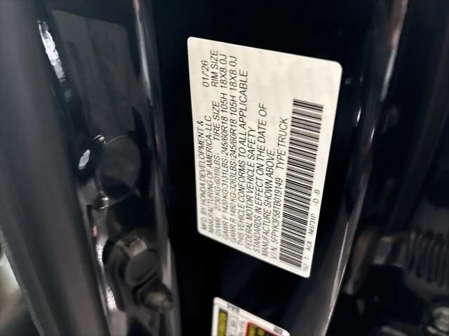 2026 Honda Ridgeline RTL