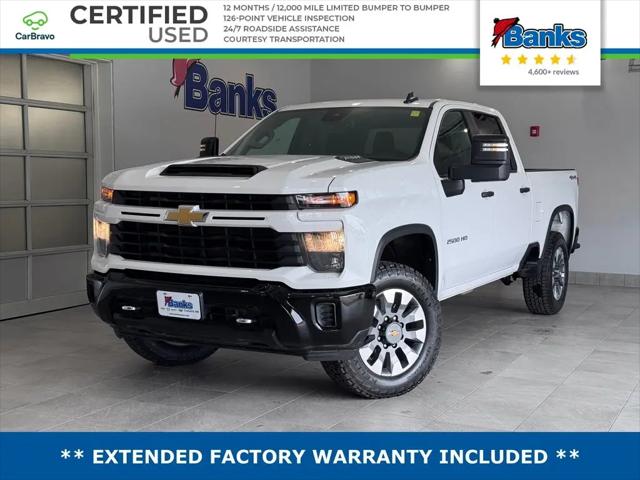 2024 Chevrolet Silverado 2500HD 4WD Crew Cab Standard Bed Custom for sale in Concord, NH