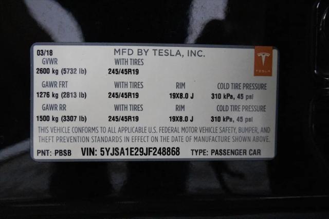 2018 Tesla Model S 75D