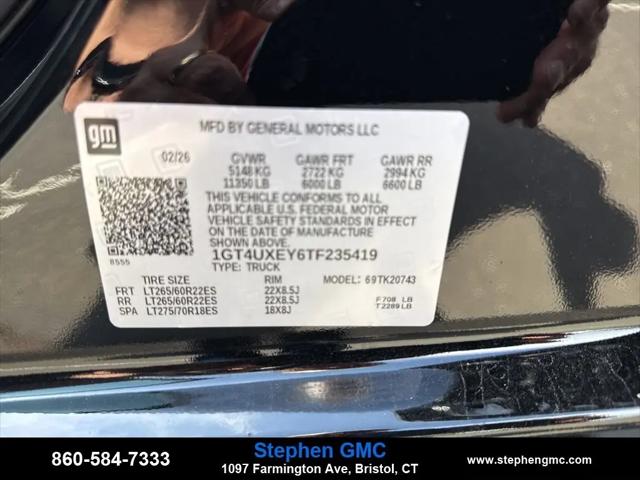 2026 GMC Sierra 2500HD Crew Cab, Standard Bed, Denali Ultimate, 4WD