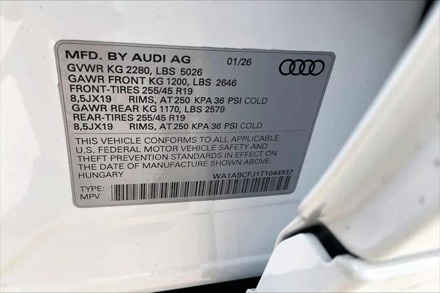 2026 Audi Q3 TFSI quattro S tronic