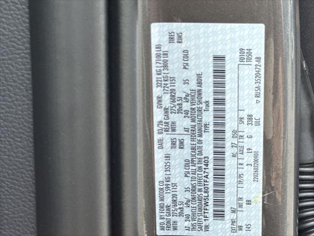 2026 Ford F-150 LARIAT