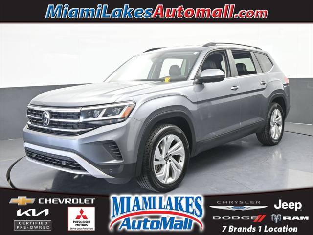 2021 Volkswagen Atlas 3.6L V6 SE w/Technology for sale in Miami Lakes, FL