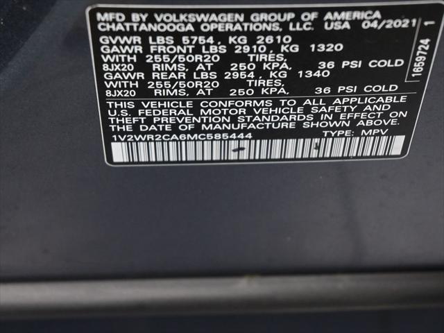 2021 Volkswagen Atlas 3.6L V6 SE w/Technology