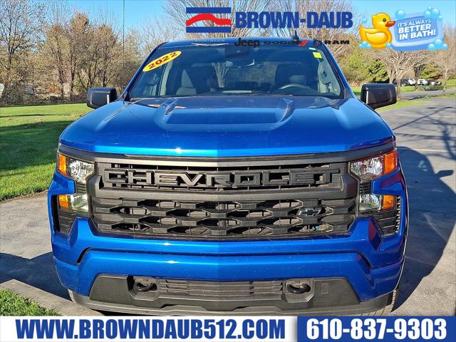 2022 Chevrolet Silverado 1500 4WD Crew Cab Short Bed Custom 2022 Chevrolet Silverado 1500 4WD Crew Cab Short Bed Custom