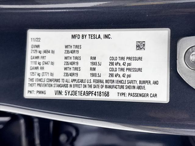 2023 Tesla Model 3 Rear-Wheel Drive