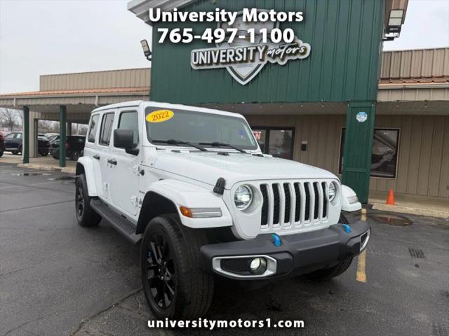 2022 Jeep Wrangler 4xe Unlimited Sahara 4x4 for sale in West Lafayette, IN