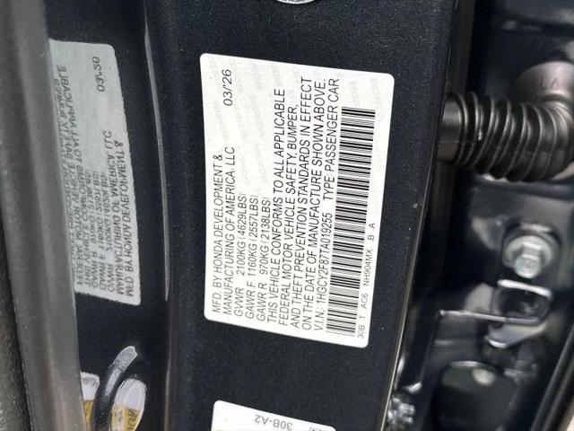 2026 Honda Accord Sedan Touring