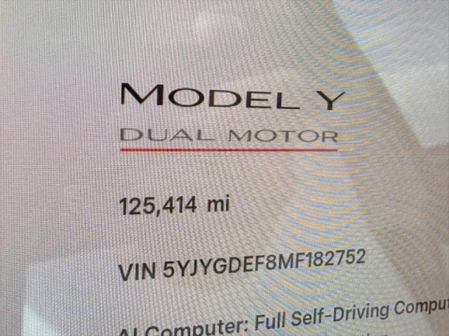 2021 Tesla Model Y Performance Dual Motor All-Wheel Drive