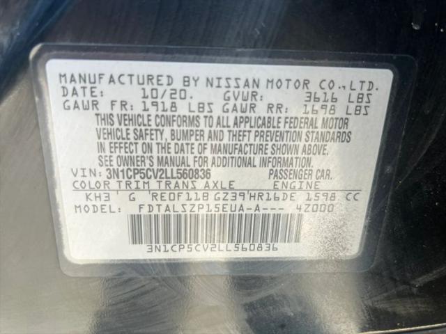 2020 Nissan Kicks SV Xtronic CVT