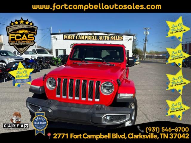 2018 Jeep Wrangler Unlimited Sahara 4x4 for sale in Clarksville, TN