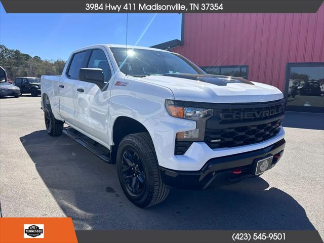 2022 Chevrolet Silverado 1500 4WD Crew Cab Standard Bed Custom Trail Boss for sale in Athens, TN