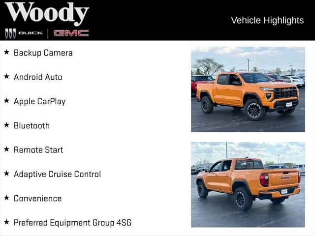 2026 GMC Canyon AT4, 4WD