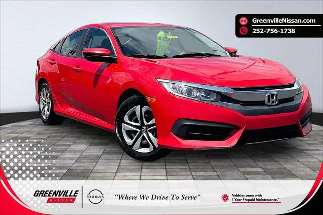 2016 Honda Civic LX for sale in Greenville, NC