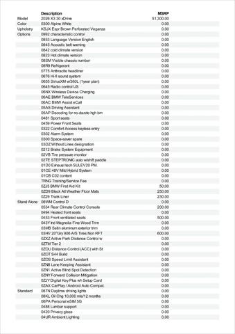 2026 BMW X3 30 xDrive