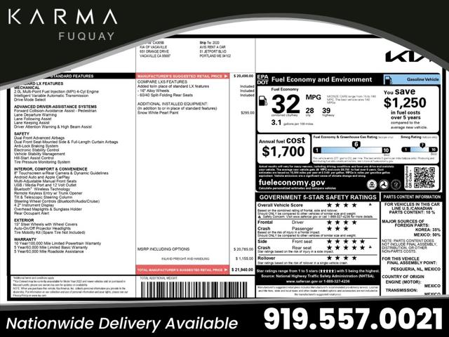 2024 Kia Forte LXS for sale in Fuquay-Varina, NC