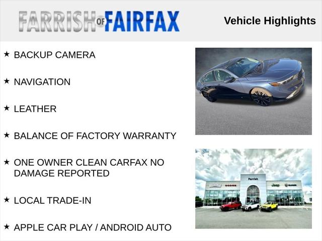 2025 Honda Accord Hybrid Touring