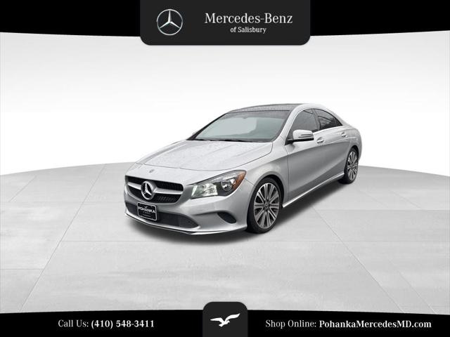 2018 Mercedes-Benz CLA 250 4MATIC 2018 Mercedes-Benz CLA 250 4MATIC