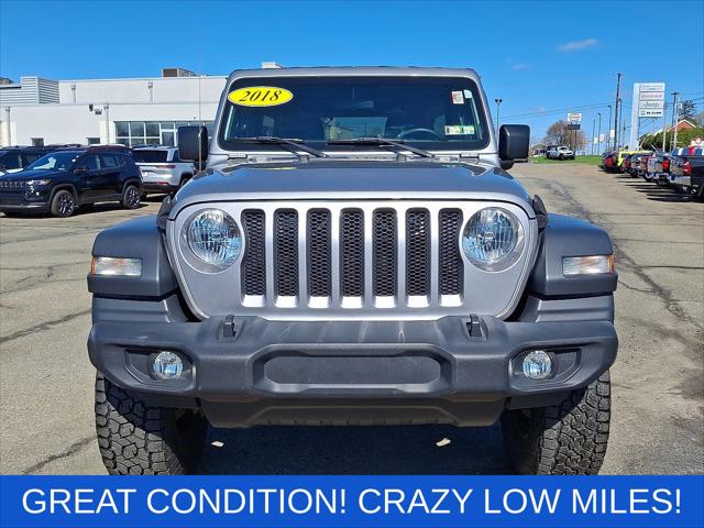 2018 Jeep Wrangler Unlimited Sport S 4x4 2018 Jeep Wrangler Unlimited Sport S 4x4